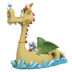 Figurine de collection Aqua Della Les Schtroumpfs, le dragon Fafnir (2022)