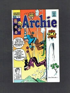 Archie #385 Archie Comics Group VF 1990 Archie & Ronnie on the Pro Ski Slope - Picture 1 of 2