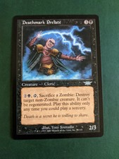 Magic the Gathering MTG Deathmark Prelate Legions  NM