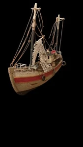 Chinese Junk Ship Model 11” with stand Decorative - Picture 1 of 6