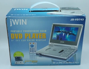 JWIN Tragbarer DVD Player JD VD-743 Tragbarer Progressiver Scan 7" TFT LCD - Bild 1 von 6