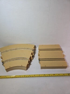 Vintage Eldon Slot Track 6 Curved 4 Straight - Image 1 of 4