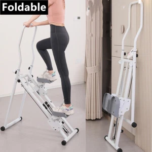 Adjustable Vertical Climber Step Machine Workout Stair Stepper for Home Exercise - Picture 1 of 9