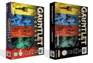 Gauntlet Legends N64 custodia scatola + cover art solo lavoro (no gioco) - Foto 1 di 11