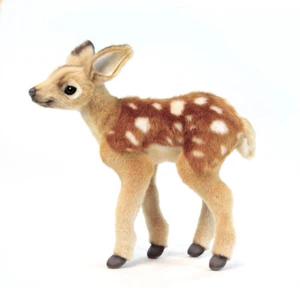 Hansa Bambi Kid Realistic Cute Soft Animal Plush Toy 30cm L **FREE DELIVERY** - Picture 1 of 2