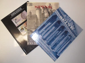 Spink 3xBanknote Auction Catalogues Pringle McIntyre Macmillan Collections 2003- - Picture 1 of 10