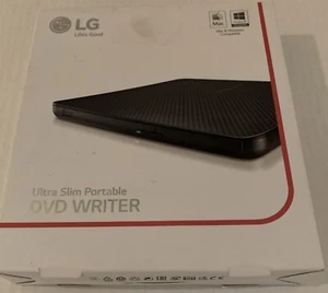 LG Ultraslim Portable DVD Writer For MAC and Windows Sp80nb60 - Picture 1 of 8