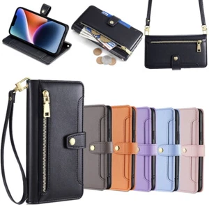 Genuine Leather Case For Huawei Mate 20 30 40 50 60 Huawei P40 P50 P60 Cover - Picture 1 of 18