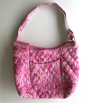 Jordan Accessories NY Acolchado Fucsia Rosa Paisley Bolso de Mano Cartera Foto 1 de 4