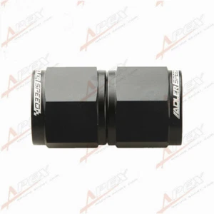 AN -10 AN10 AN10 10AN Female To Female Adapter Fitting Black Adaptor - Picture 1 of 6