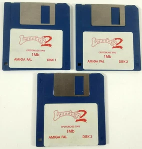 Commodore Amiga Lemmings 2 Spiel Schneller Versand und Sendungsverfolgung - Bild 1 von 2
