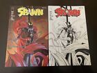 Spawn #286 Todd McFarlane Regular &B&W Sketch Cover Variant Image Comics 2018