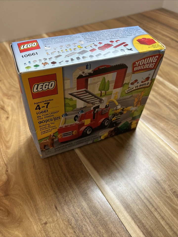 Lego 10661 - My First Fire Station: Young Builders - Brand New - Factory Sealed. - Image 1 of 4