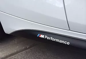 2x BMW M Performance seiten schweller aufkleber sticker logo F10 F20 F30 E70 E60 - Bild 1 von 1