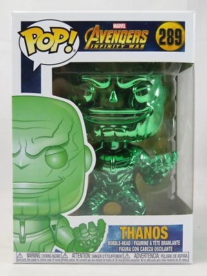 Marvel Funko Pop - Thanos (Green Chrome) - Avengers: Infinity War - No. 289 - image 1 of 4