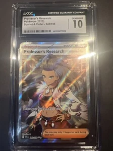 Professor's Research 240/198 Sv01: Scarlet & Violet Base Set Holo - Picture 1 of 2