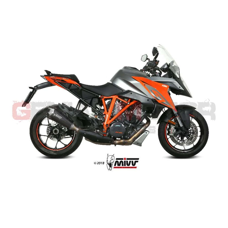 Escape Silenciador MIVV Delta Race Negro  Ktm 1290 Superduke Gt 2016 > 2023 - Imagen 1 de 1