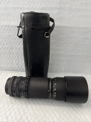 Lente predefinida vintage Tamron 95-205mm f/5.6 zoom Taisei Kogaku para montagem T2/M42 - Imagem 1 de 4