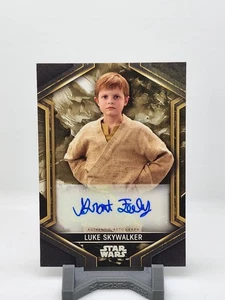 Autografo 2023 Star Wars Obi-Wan Kenobi A-GFE Grant Feely Luke Skywalker - Foto 1 di 2