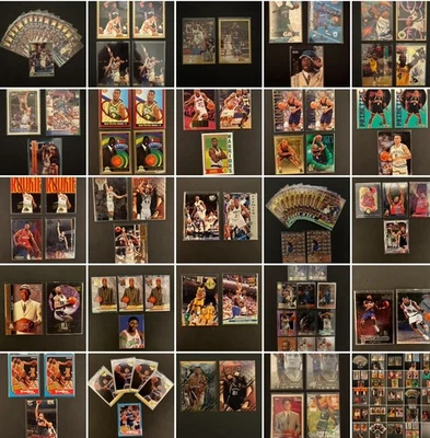 Lote de 100+ tarjetas de novato de la NBA - Superestrellas pasadas - Ver fotos y descripción Foto 1 de 4