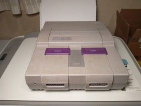 Super Nintendo Console, 1 Chip SNS-001, SNES Tested Working, OEM NES 486