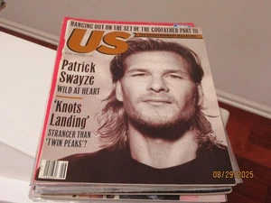 US Magazine , Nov. 12 , 1990 , Patrick Swayze , Wild At Heart - Picture 1 of 2
