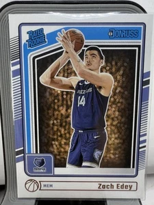 2024-25 Zach Edey Panini Donruss Base Rated Rookie RC Memphis Grizzlies #239 - Picture 1 of 2