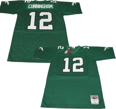 Nueva camiseta Mitchell & Ness 1990 Randall Cunningham Eagles para hombre Big & Tall Legacy Foto 1 de 4