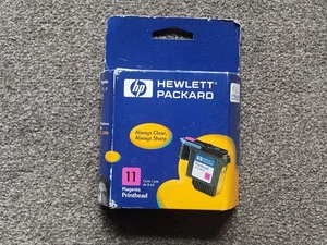 TÊTE D'IMPRESSION ORIGINALE HP 11 MAGENTA C4812A. AOÛT 2001, NEUF, OBSOLÈTE - Photo 1/2