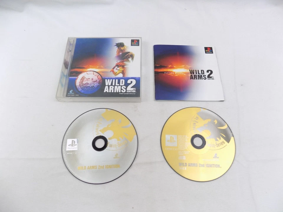 Disco perfeito Playstation 1 PS1 Wild Arms 2nd Ignition Japão - Inc manual po grátis... - Imagem 1 de 1