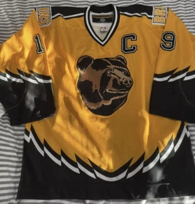 Camiseta deportiva Koho On Ice auténtica Boston Bruins Alt Pooh Bear Thornton talla 52 Foto 1 de 4
