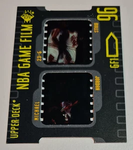 Michael Jordan # GF1 NBA GAME FILM 1996-97 Upper Deck SP Bulls Near Mint Vintage - Bild 1 von 6