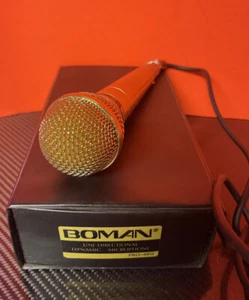 Micrófono dinámico unidireccional Boman Pro-48G tono dorado con cable y estuche GC - Imagen 1 de 9