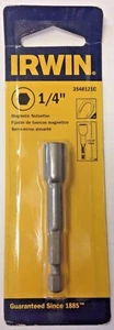 Irwin 3548121C 1/4" x 2-9/16" Magnetic Lobular Design Nutsetter - Picture 1 of 1