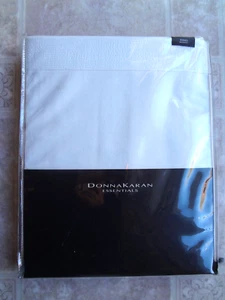 Donna Karan Essentials KING City Stripe Bedskirt (White) - Picture 1 of 13