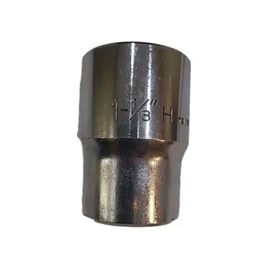 H 1-1/8" 12 Point Chrome Socket 3/4" Drive Taiwan - Picture 1 of 1