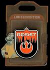 Star Wars Galaxy's Edge Resist Logo Suwak Admirał Ackbar Vi Moradi Disney Pin