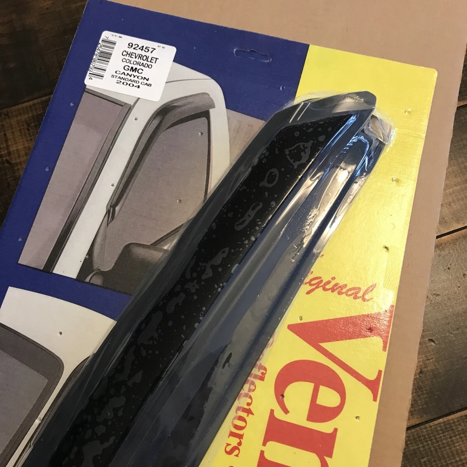 Protectores de lluvia 2 piezas ventana ventilación visera pantalla para Chevy Colorado GMC Canyon 2004 nuevo de stock Foto 1 de 4