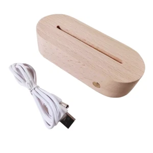 Oval LED Base for Acrylic Night Light, Led Lamp Base - Picture 1 of 5