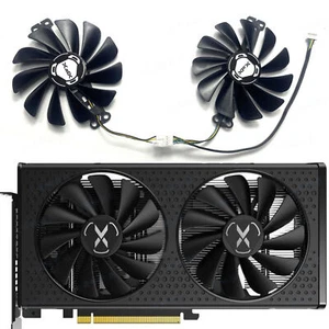 Cooling Fan Graphics Replacement Fan Part for XFX RX6600 6600XT 6650XT - Afbeelding 1 van 7