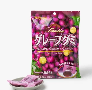 Japanische Kasugai Traube Gummibärchen 3,77oz - 1er Pack (1) - Bild 1 von 4