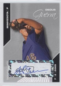 2008 Just Minors Signing Date Silver Edition Glossy 1/1 Deolis Guerra Auto 0a7