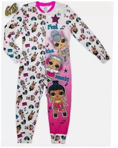 LOL Surprise Feel The Music Pajama Blanket Sleeper One Piece Sz 7/8 & 10/12 NWT - Picture 1 of 3