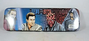 Star Wars Episode 1 "JEDI vs SITH" Tin Pencil Box In Very Good Condition - Picture 1 of 6