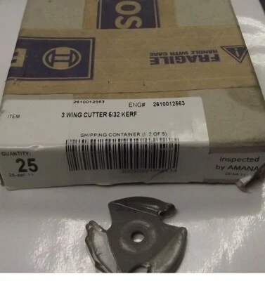 Bosch 85530M 3-Wing 5/32" Slot Cutter Router Bit 1/4 Shank Bulk 2610012563 1pc