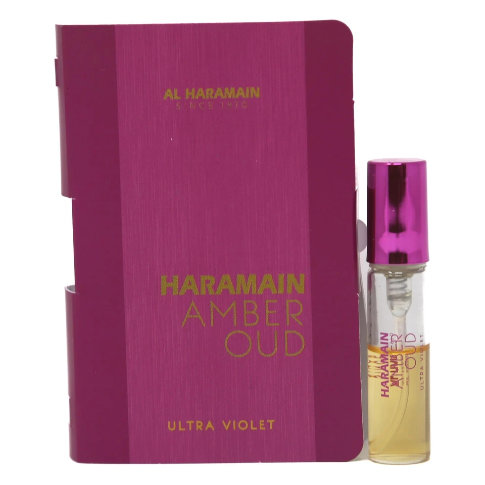 Al Haramain Amber Oud Ultra Violet Eau de Parfum for Women Vial 1ml - BRAND NEW - Image 1 of 1