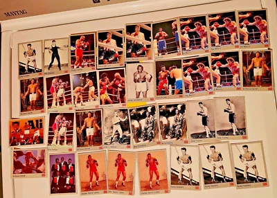 Boxing Hall of Fame 53 Cards 1991 AW Sports Inc - Image 1 of 3