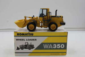 Komatsu WA350 Wheel Loader 1:50 Scale NIB Die-Cast ZT671