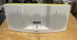 Bose XT Green/White SoundDock Speaker + Power Adapter. Perfect Working Order - Imagen 1 de 9