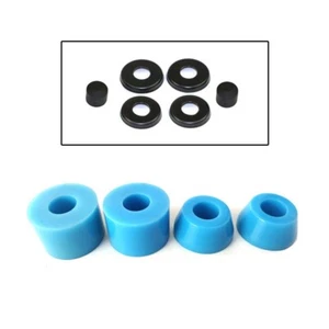 Skateboard Bushings, Long-Board Truck Bushings Washers Pivot Cups Set, Blue - Picture 1 of 4